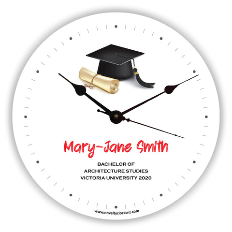 Graduation General Novelty Gift Clock