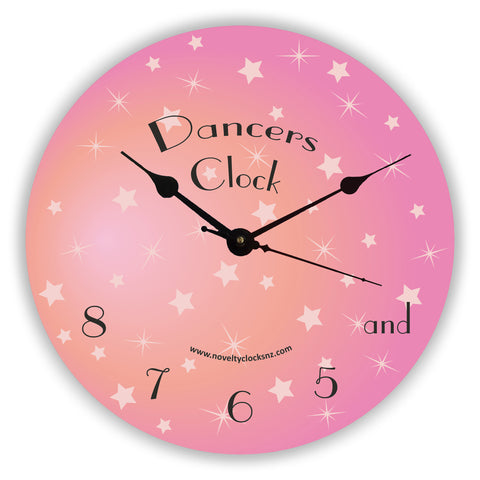 Dancers Clock Novelty Gift Clock