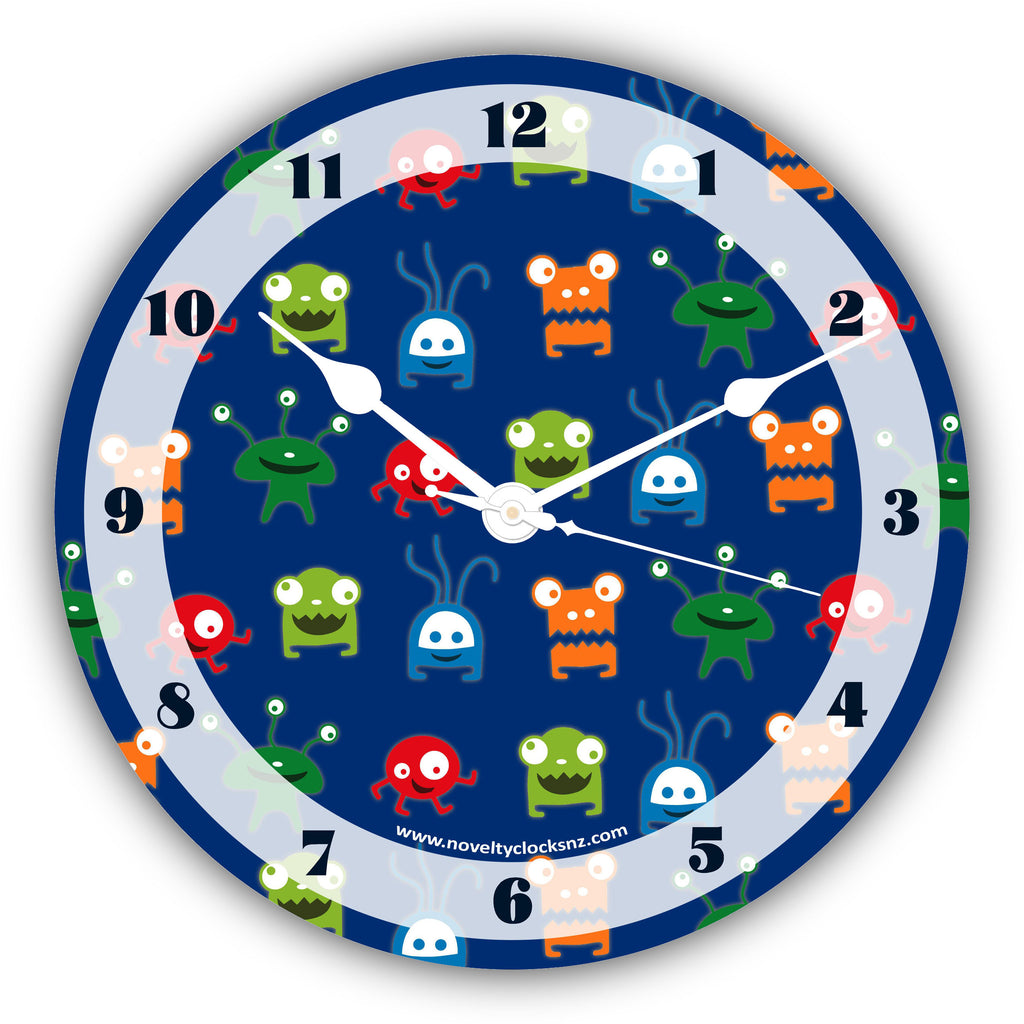 Outer Space Children Novelty Gift Clock